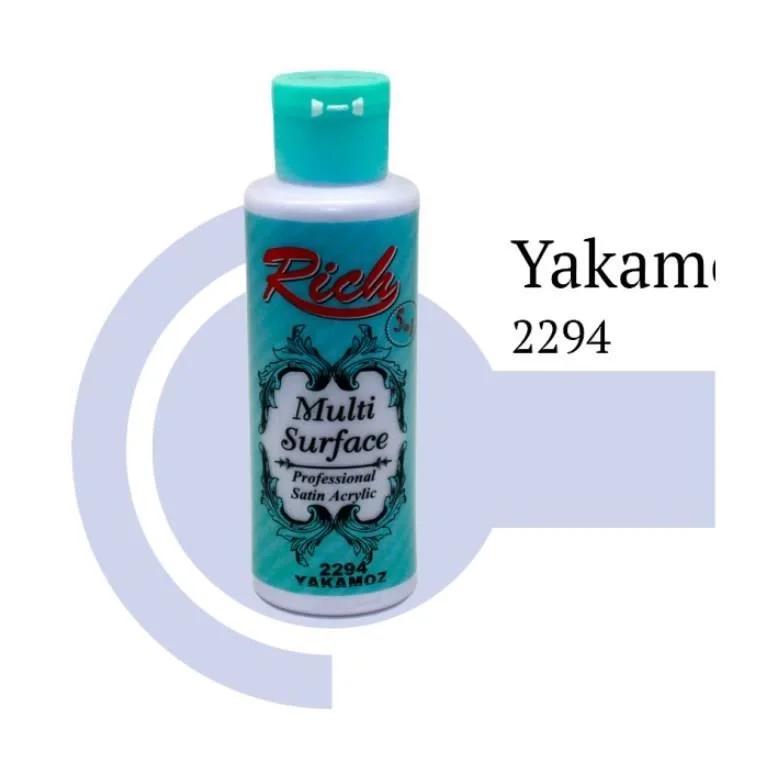 Mey İthalat® Rich Multi Surface 2294 Yakamoz Akrilik Boya 130 cc