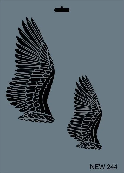 Mey İthalat® Rich New Seri N-244 Stencil 35x25 cm