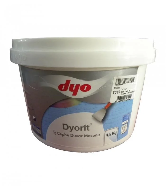 Mey İthalat® rit İç Cephe Macunu 4,5 Kg Beyaz