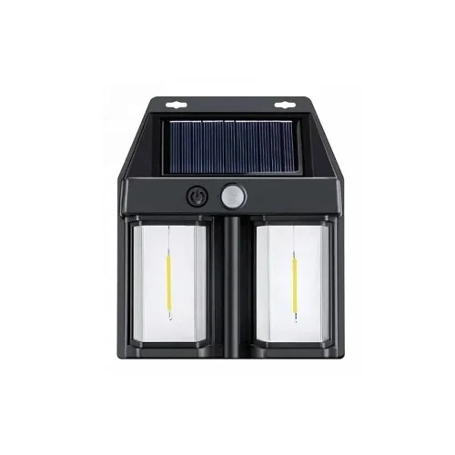 Mey İthalat® Rustik Ampul İkili Solar Duvar Aplik