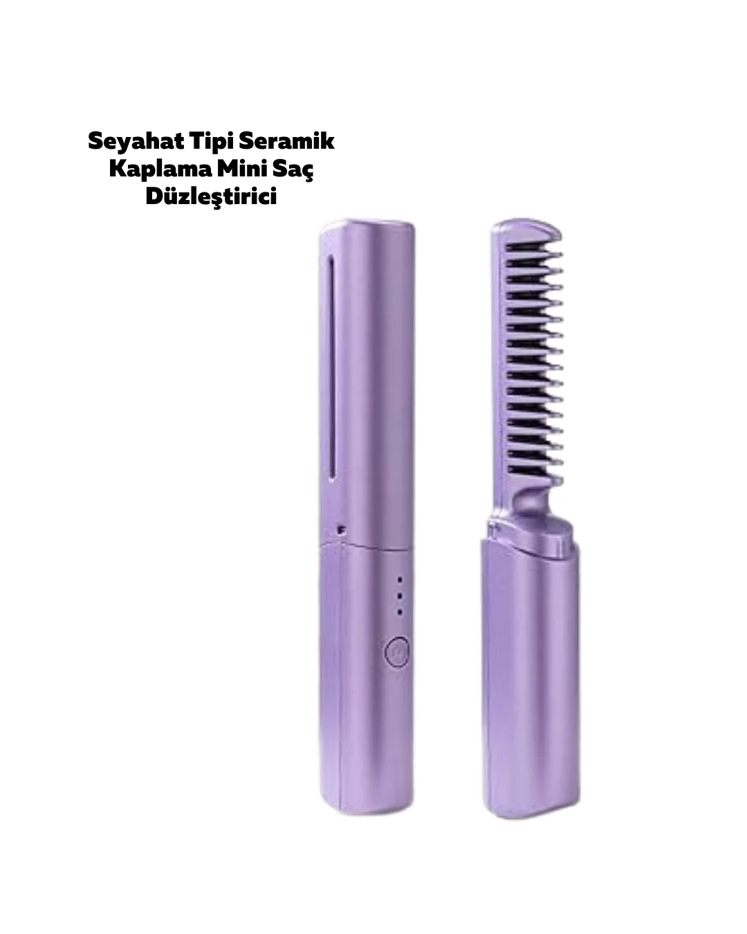 Mey İthalat® Şarjlı Saç Düzleştirici Tarak