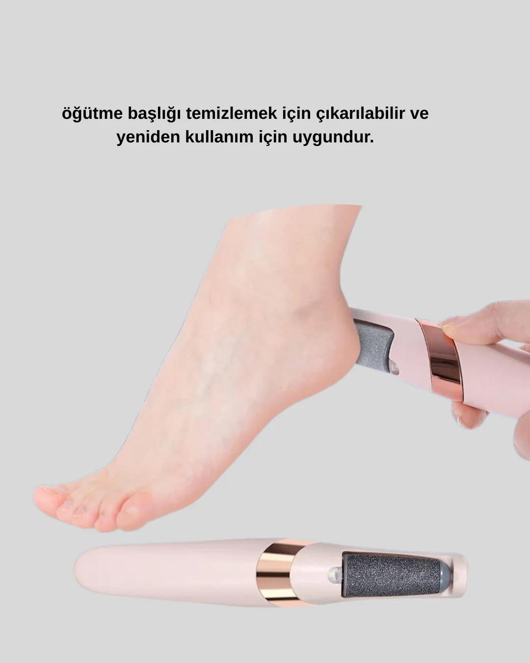 Mey İthalat® ŞARJLI TOPUK TÖRPÜ