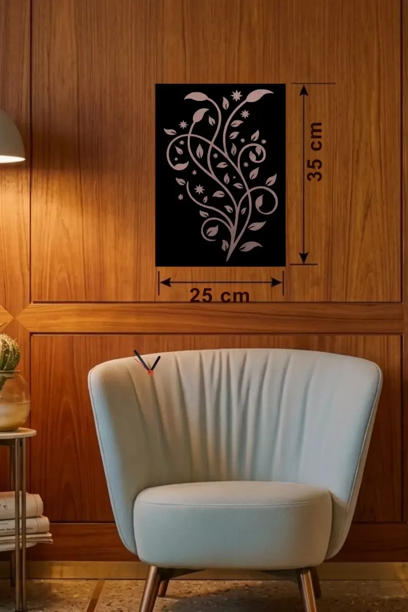 Mey İthalat® Sarmaşık Dalı Tasarım Ahşap Duvar Tablosu - 25x35 cm Mey İthalat® Sarmaşık Dalı Tasarım Ahşap Duvar Tablosu - 25x35 cm