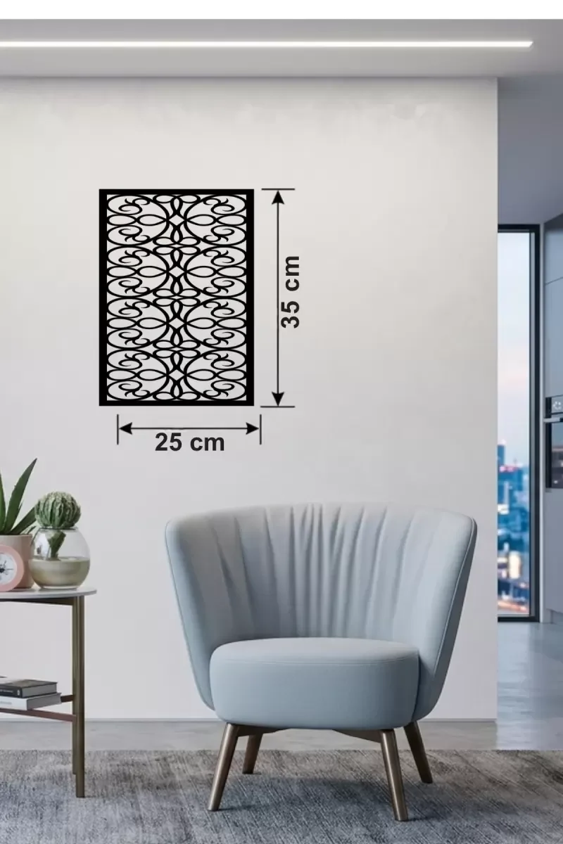 Mey İthalat® Sarmaşık ve Yaprak Motifli Ahşap Duvar Tablosu - 25x Mey İthalat® Sarmaşık ve Yaprak Motifli Ahşap Duvar Tablosu - 25x