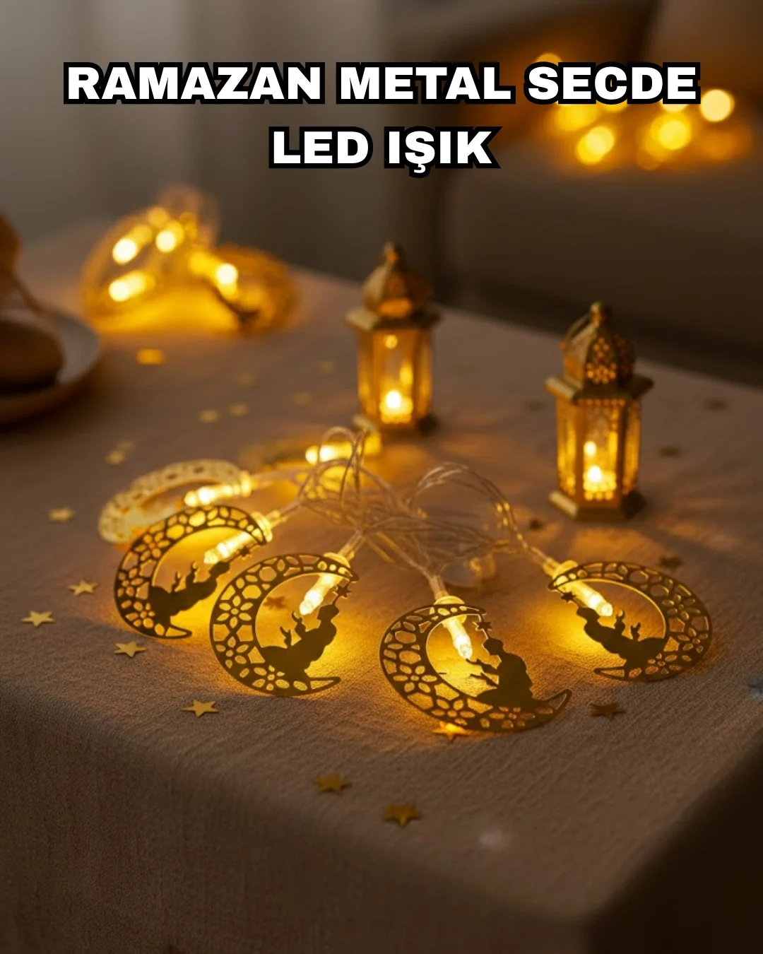 Mey İthalat® SECDE RAMAZAN LED IŞIK
