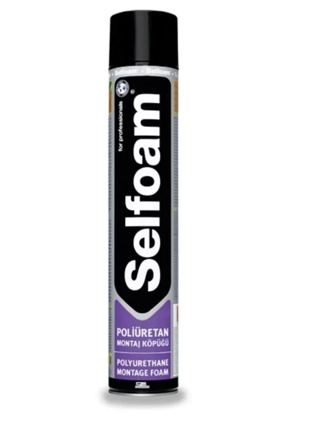 Mey İthalat® Selsil Selfoam Poliüratan Montaj Köpüğü 600 gr Mey İthalat® Selsil Selfoam Poliüratan Montaj Köpüğü 600 gr