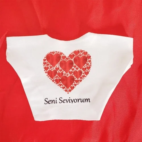 Mey İthalat® Seni Seviyorum Baskılı Tişört
