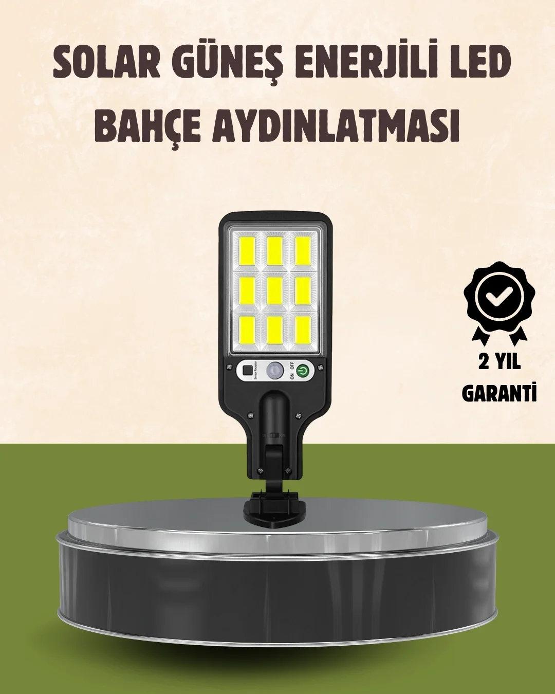 Mey İthalat® Sensörlü Dış Mekan Aydınlatması Pratik ve Güvenli Ku