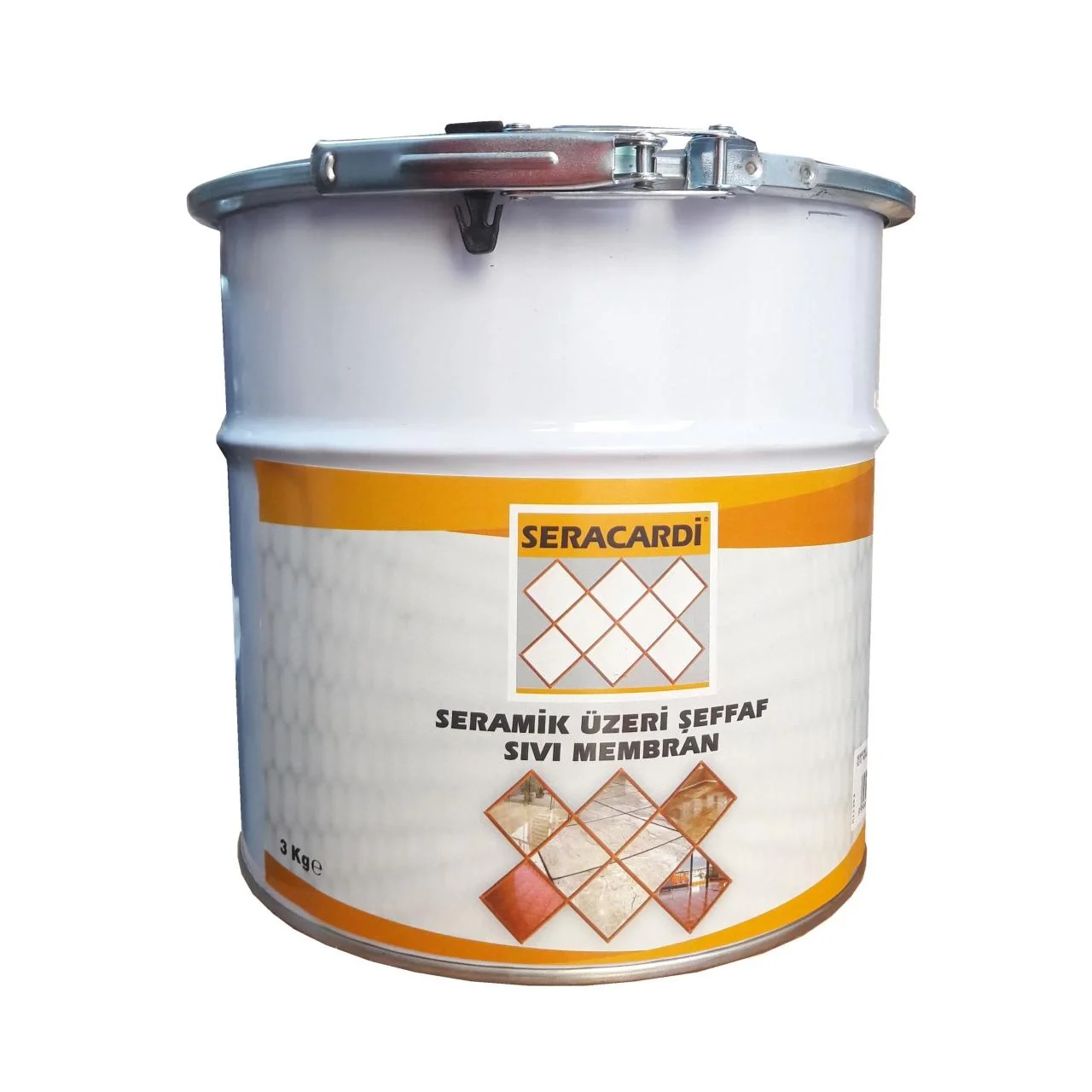 Mey İthalat® Seracardi Seramik Üzeri Şeffaf İzolasyon 3 Kg