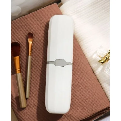 Mey İthalat® Seyahat Tipi Diş Fırçası ve Makyaj Fırçası Kabı 3 Re