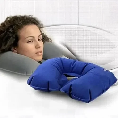 Mey İthalat® Seyahat Yastığı Şişme Boyun Tipi Ortopedik