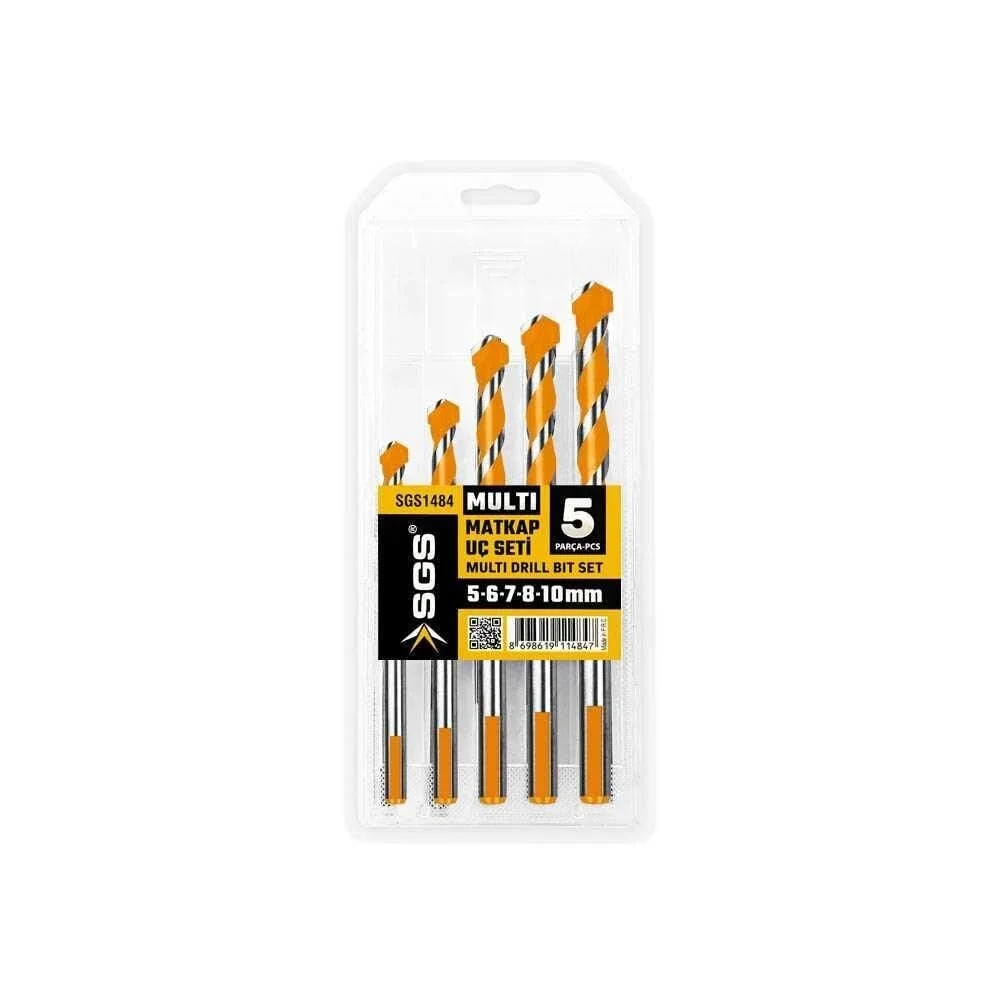 Mey İthalat® Sgs 1484 Multi Matkap Ucu Seti 5 Parça Mey İthalat® Sgs 1484 Multi Matkap Ucu Seti 5 Parça