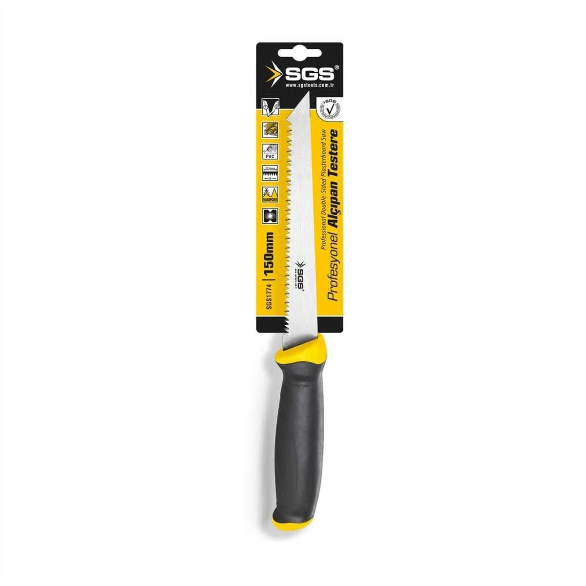 Mey İthalat® SGS 1774 Alçıpan Testeresi 150 mm Mey İthalat® SGS 1774 Alçıpan Testeresi 150 mm