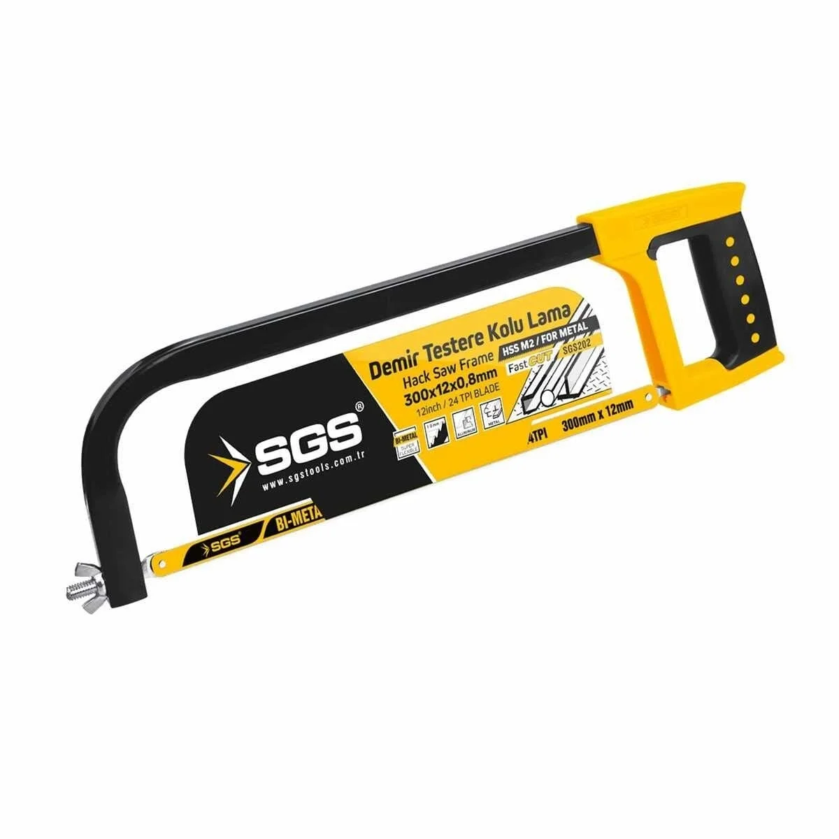 Mey İthalat® Sgs 202 Demir Testere Kolu Ağızlı Mey İthalat® Sgs 202 Demir Testere Kolu Ağızlı