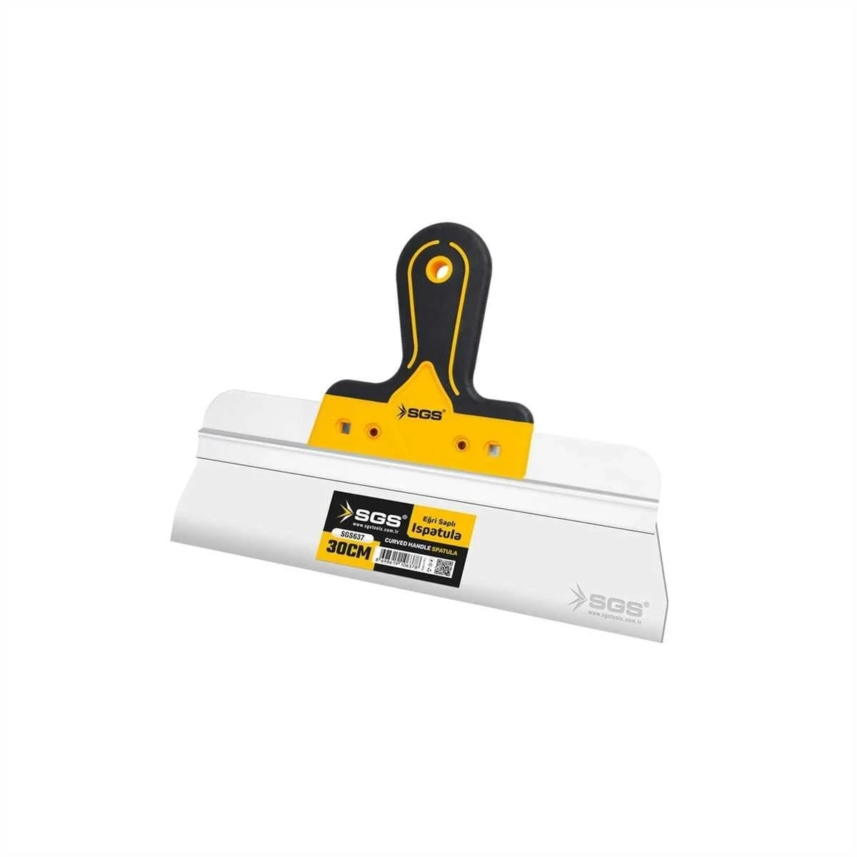 Mey İthalat® SGS 637 Eğri Saplı Spatula 30 cm