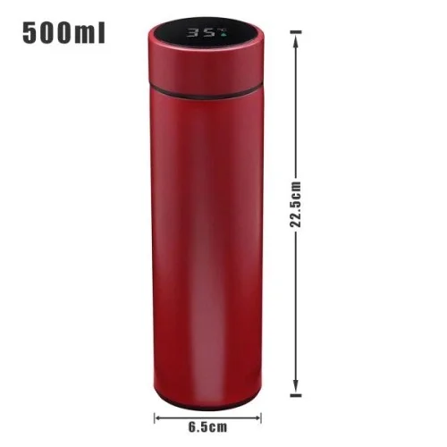 Mey İthalat® Sıcaklık Göstergeli Dijital Termos 500 ml