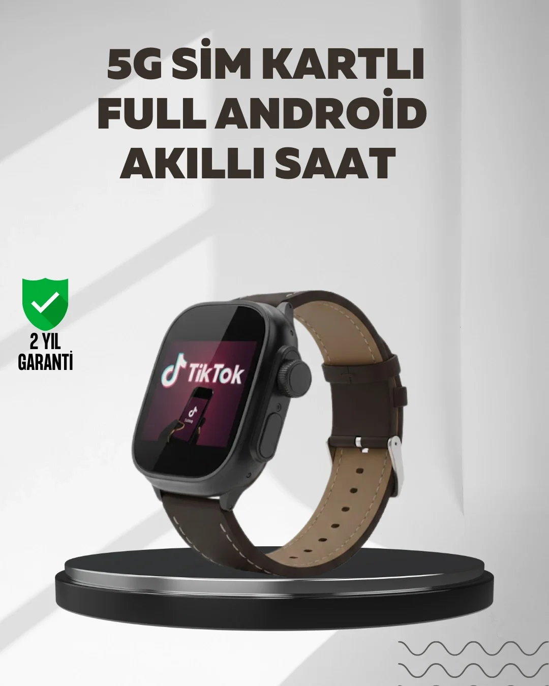 Mey İthalat® SIM Kartlı Akıllı Saat GPS WiFi Bluetooth Destekli