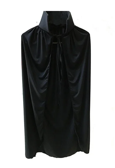 Mey İthalat® Sİyah Yakalı Pelerin - Vampir Pelerin - Dracula Pele