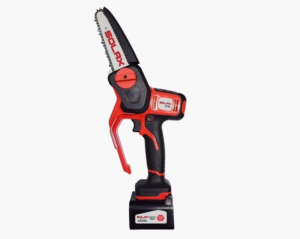 Mey İthalat® Solax 2102 Akülü Budama Testeresi 21 Volt 15 cm Pala Mey İthalat® Solax 2102 Akülü Budama Testeresi 21 Volt 15 cm Pala