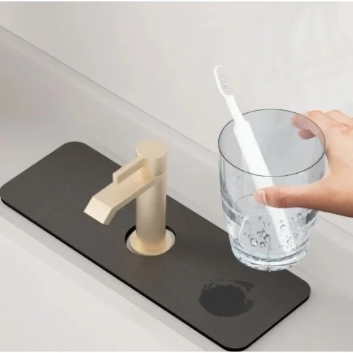 Mey İthalat® Su Emici Sihirli Lavabo Kenar Matı