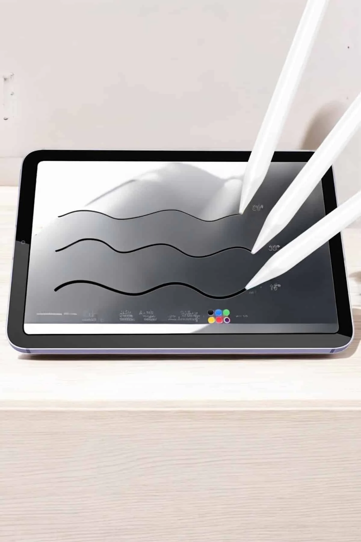 Mey İthalat® Tablet Kalemi iOS Android Windows Uyumlu Yedek Uçlu 