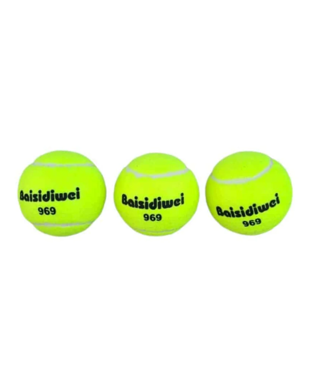 Mey İthalat® Tenis Topu 3’lü Set Dayanıklı Antrenman ve Maç Topla