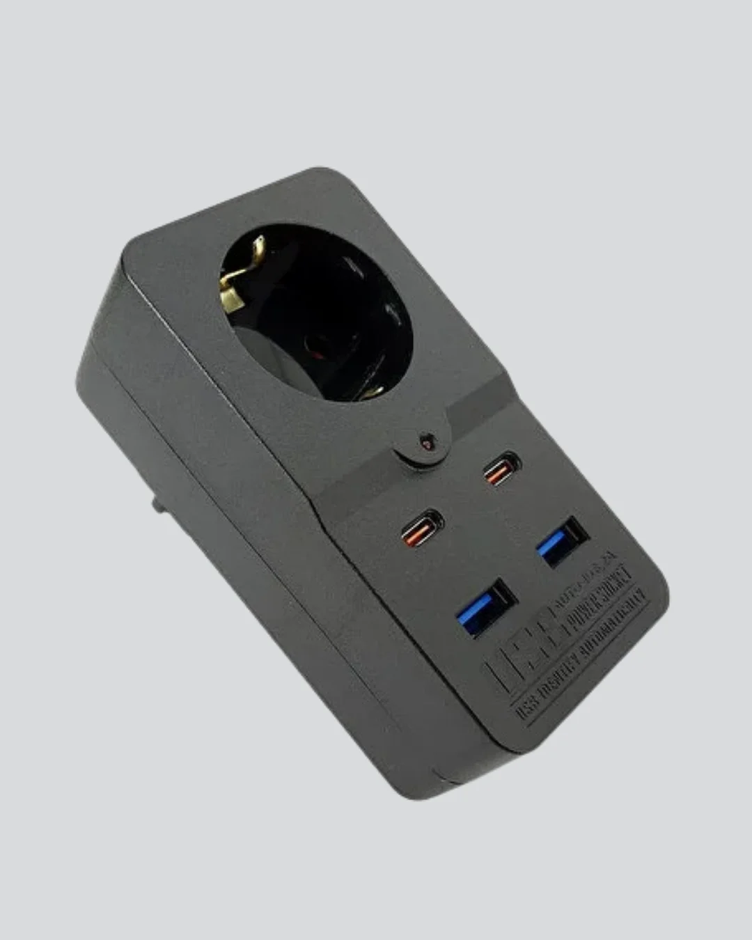Mey İthalat® Termal Korumalı Priz Otomatik Çocuk Kilidi 4 USB Typ