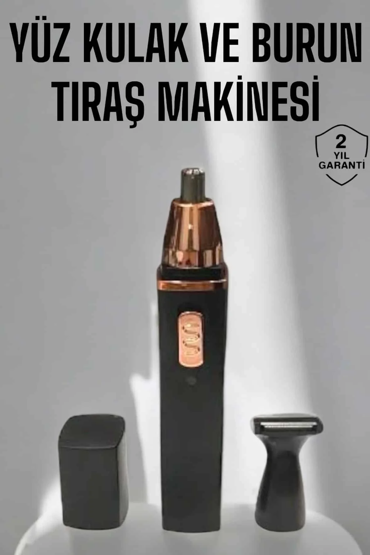Mey İthalat® Tıraş Makinesi Kulak Burun ve Yüz Temizleyici Şarjlı