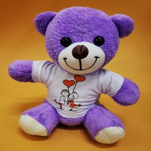 Mey İthalat® Tişörtlü Peluş Oyuncak Ayı