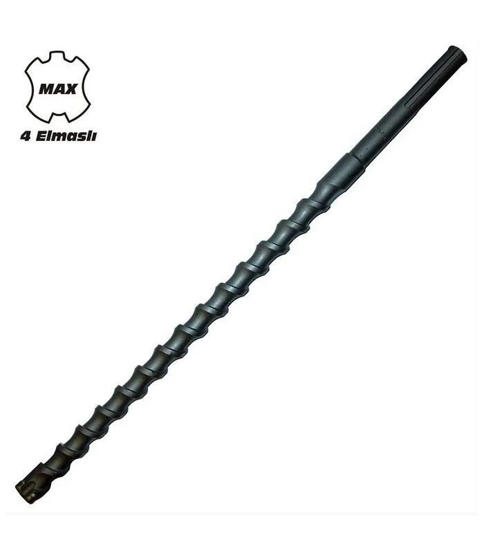 Mey İthalat® Todrill 50443 SDS Max 4 Elmaslı Matkap Uç 28X570 mm