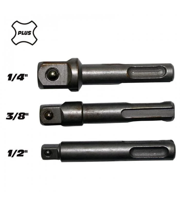 Mey İthalat® Todrill TD50738 3 lü SDS Adaptör Seti