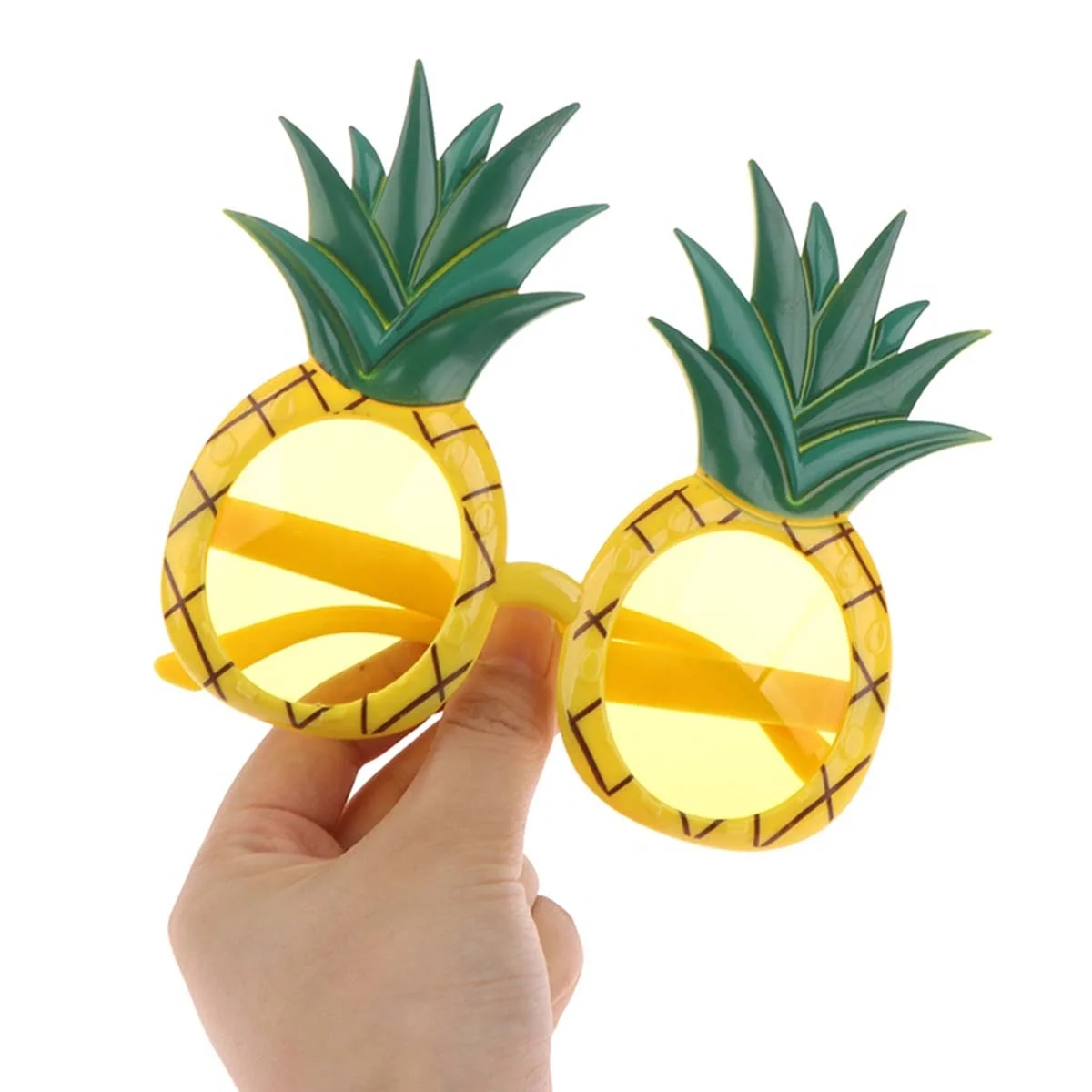 Mey İthalat® Tropikal Hawaii Ananas Şekilli Parti Gözlüğü 9.5 x 1
