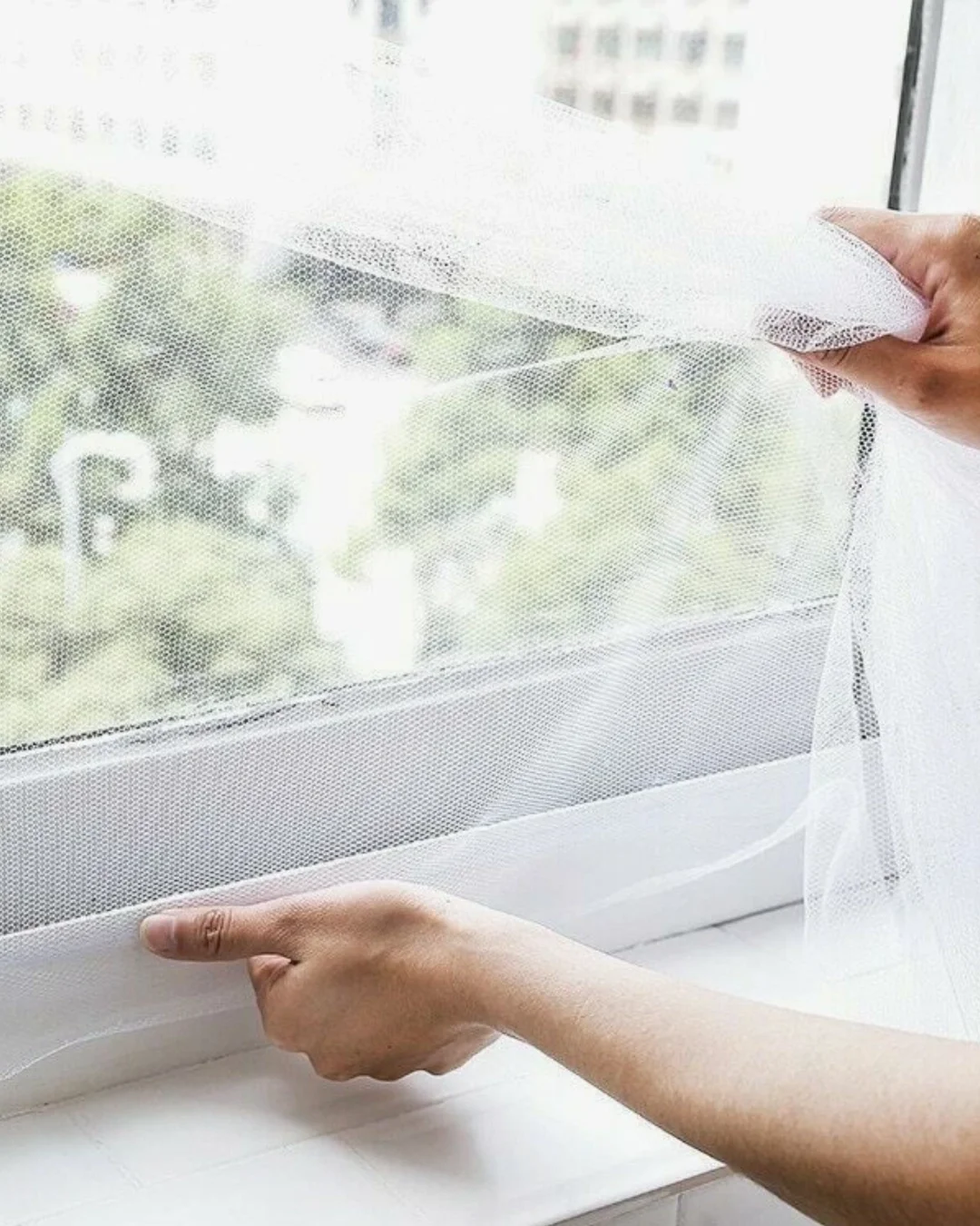 Mey İthalat® Tül Pencere Sinekliği 100x150 CM Çift Taraflı Bant H Fiyatı, Yorumları ve Özellikleri