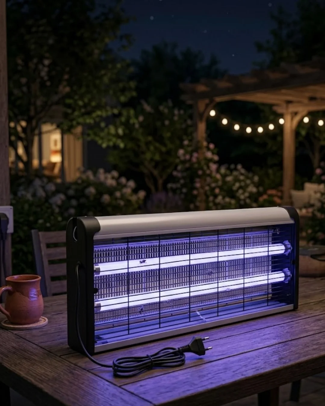 Mey İthalat® UV Işıklı Elektrikli Sinek Savar 10W Sessiz Haşere Ö