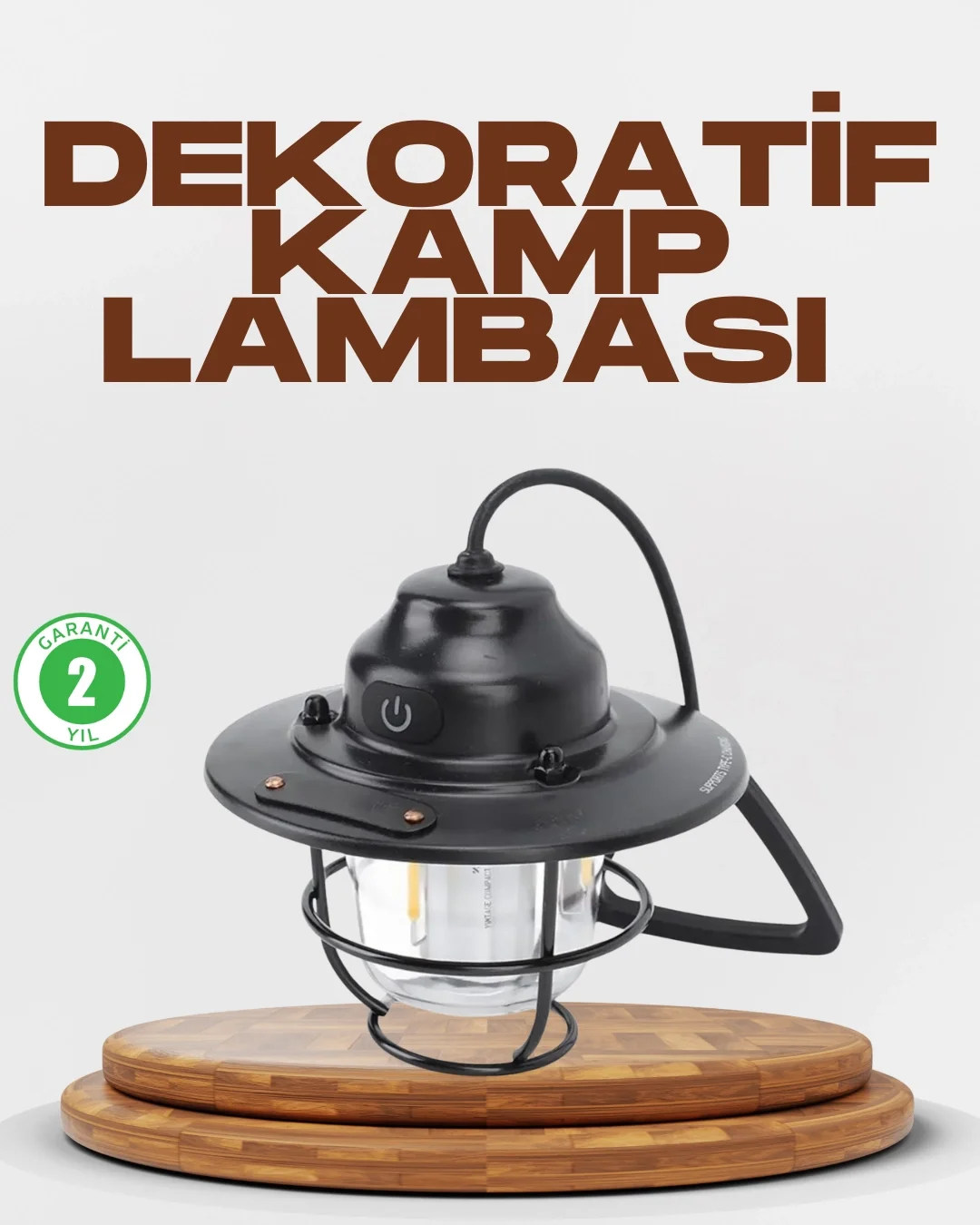 Mey İthalat® Uzun Ömürlü Bataryalı Outdoor LED Gece Lambası
