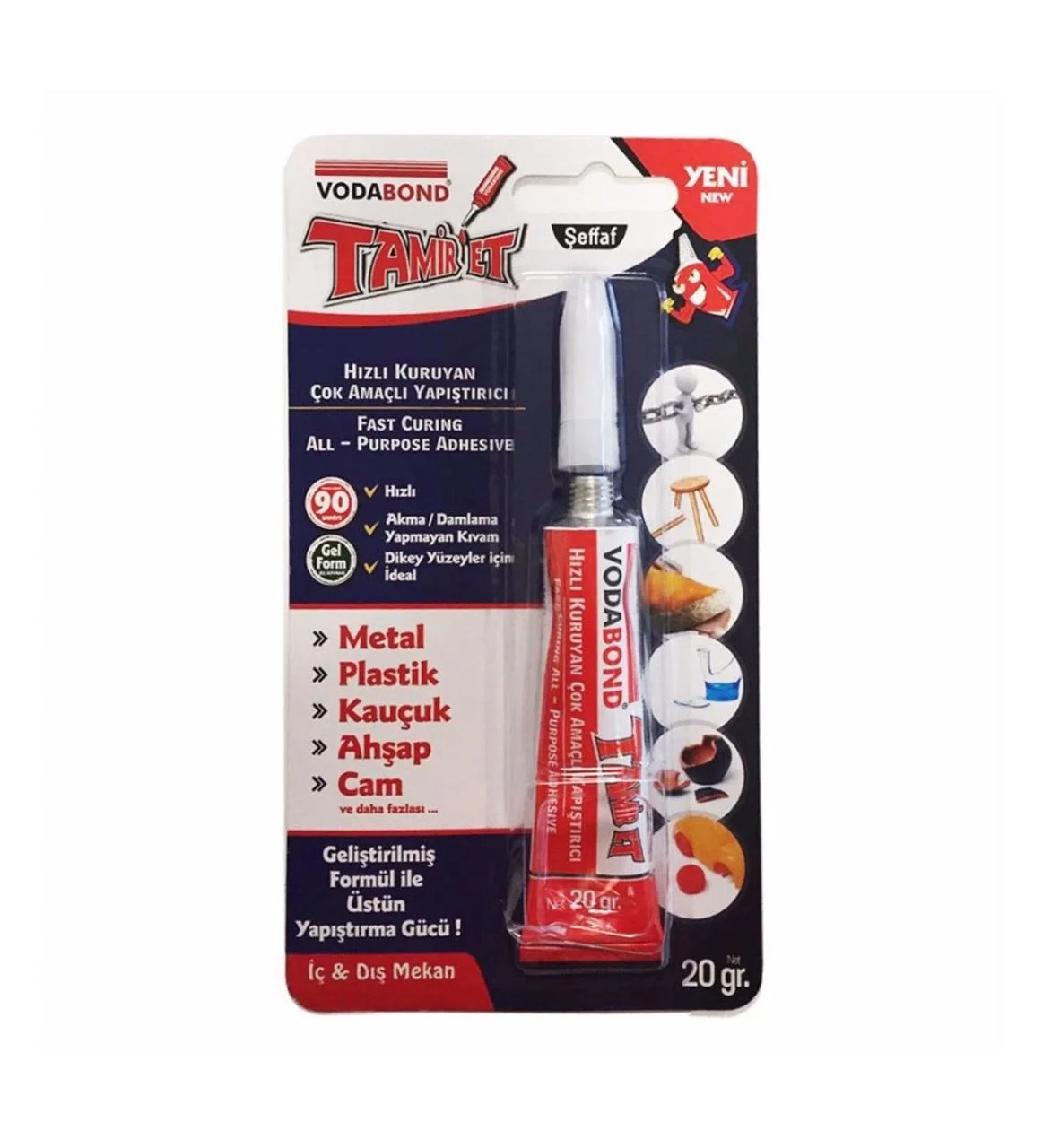 Mey İthalat® Vodabond Tamir Et 20 gr