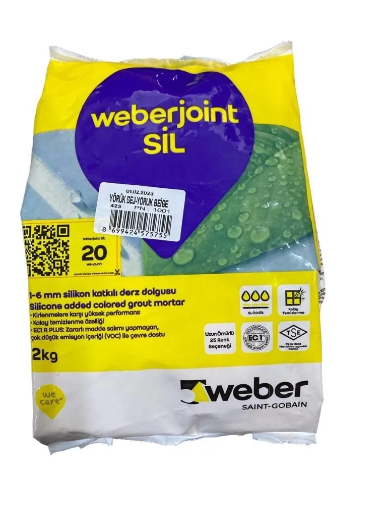 Mey İthalat® Weber Joint Sil 423 Yörük Bej Derz Dolgu 2 Kg Mey İthalat® Weber Joint Sil 423 Yörük Bej Derz Dolgu 2 Kg