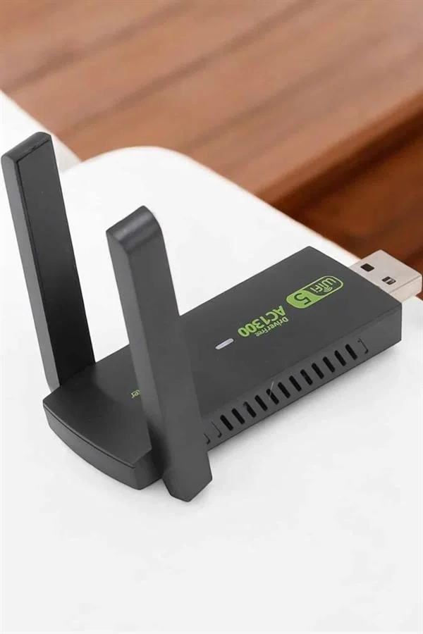 Mey İthalat® Wifi Alıcı Wifi Adaptörü USB Girişli 3.0