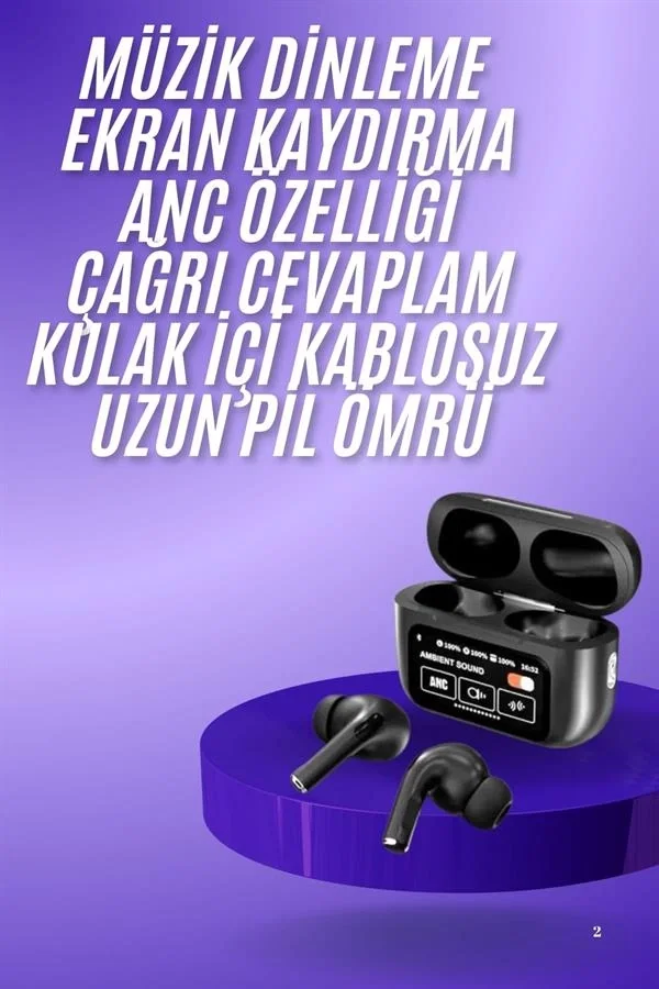 Mey İthalat® Yeni Nesil ANC Özellikli Çağrı Cevaplayan Dokunmatik