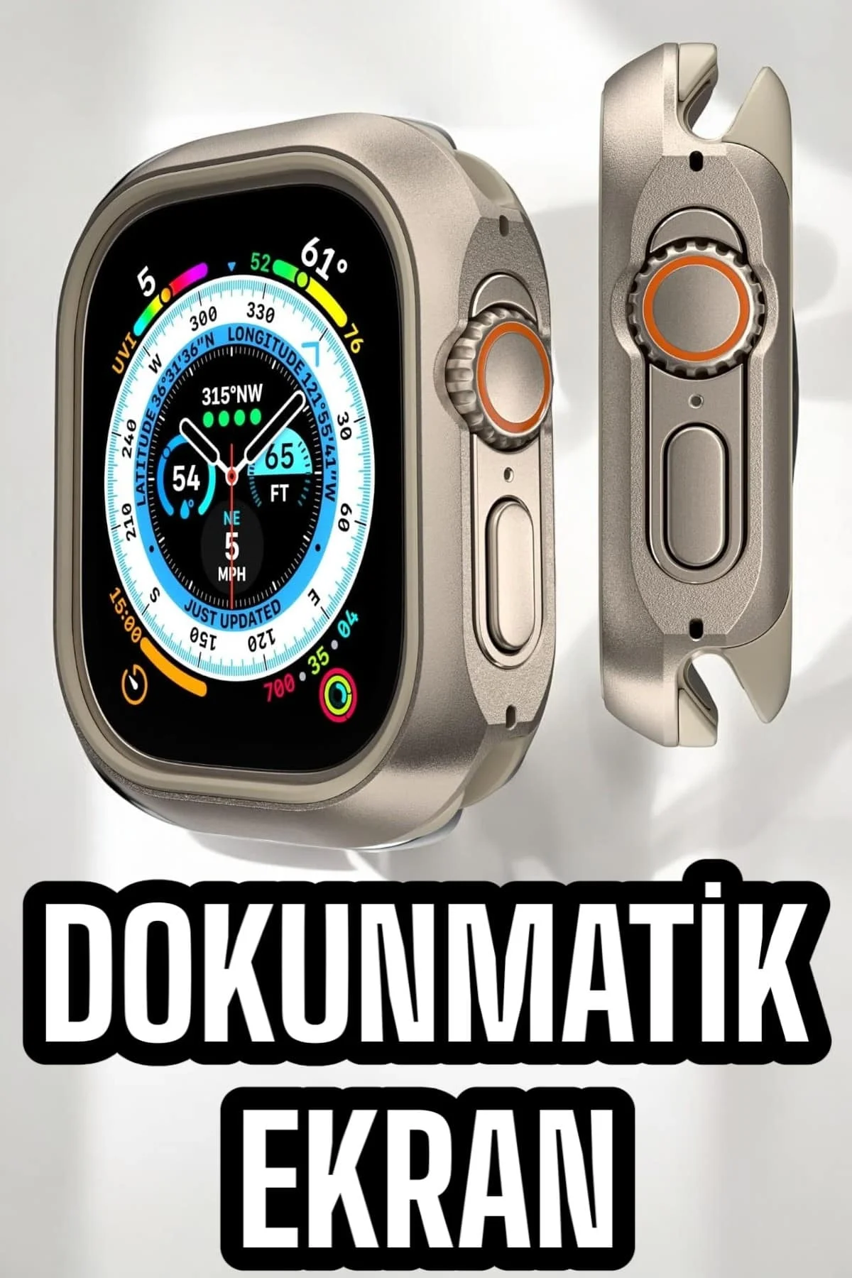 Mey İthalat® Yeni Nesil Akıllı Saat Nabız Ölçer Sağlık Ölçer ve K