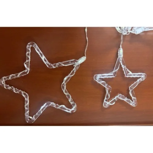 Mey İthalat® Yıldız Perde Led 10 Saçaklı