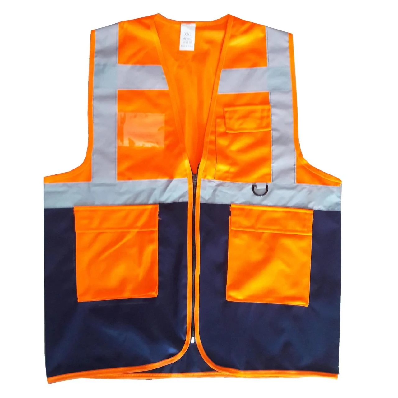 Mey İthalat® Yönetici İkaz Yeleği Turuncu/Lacivert XL Beden Mey İthalat® Yönetici İkaz Yeleği Turuncu/Lacivert XL Beden