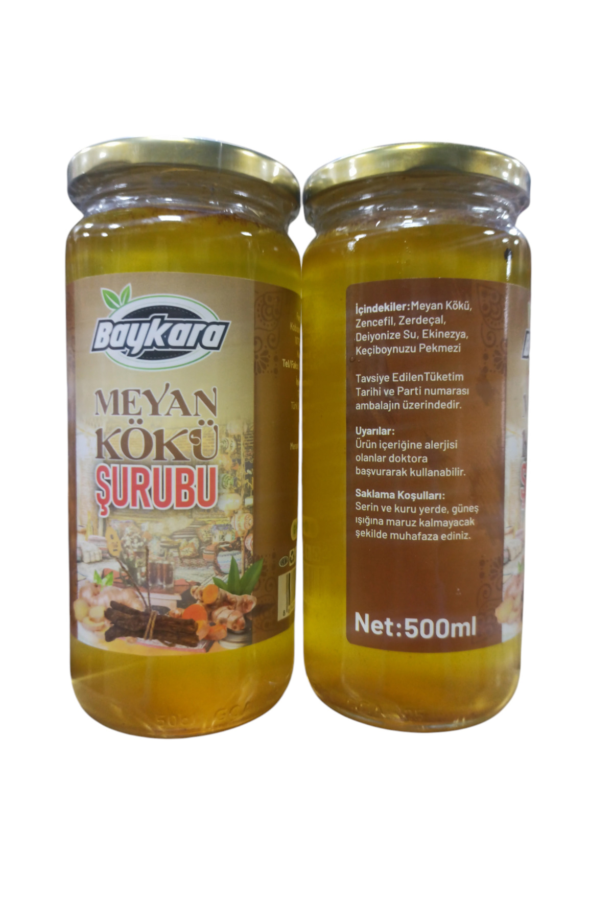 MEYAN KÖKÜ ŞURUBU 500 ml