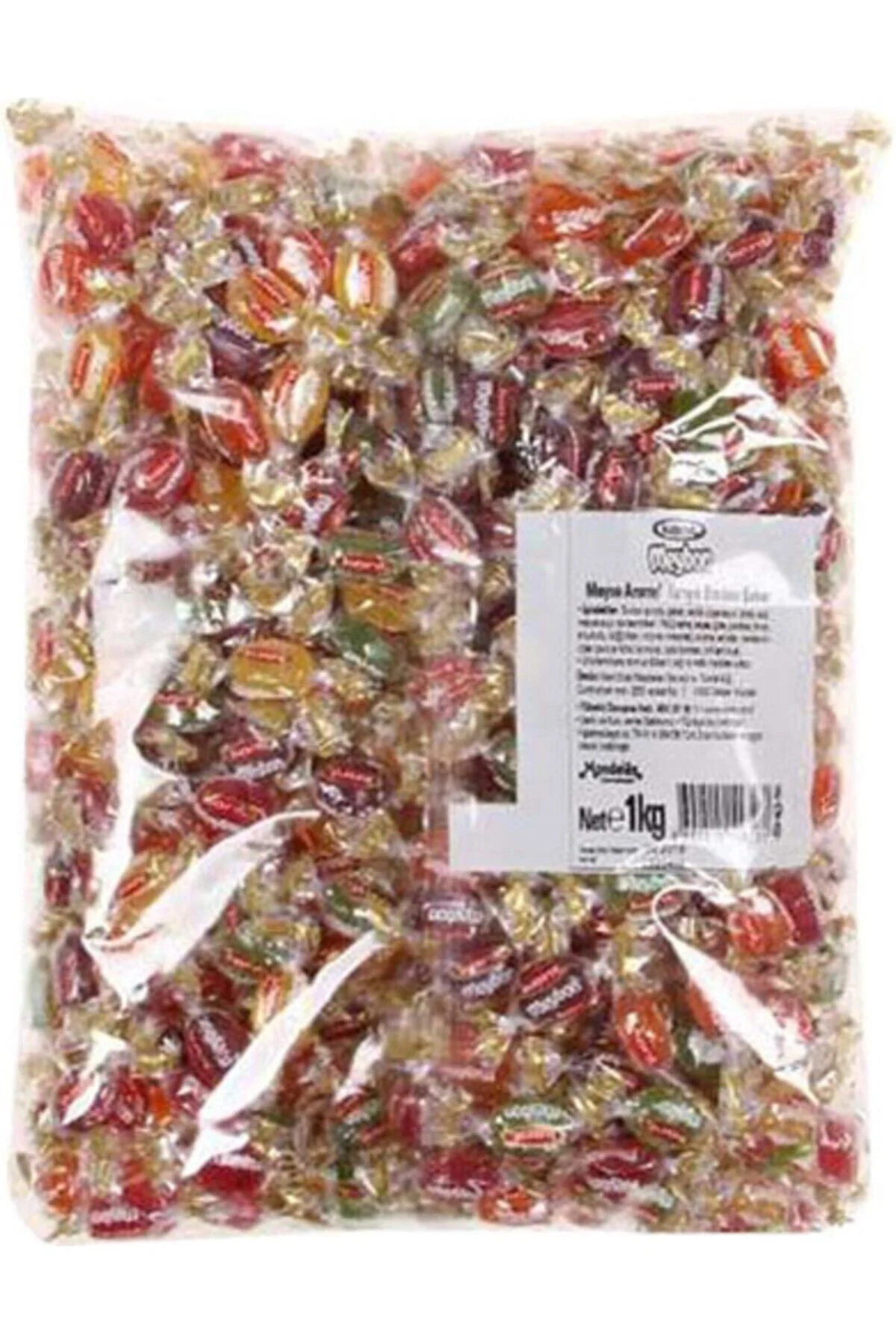 Meybon Mini Meybon Meyveli Şeker 1 kg 4 Adet Meybon Mini Meybon Meyveli Şeker 1 kg 4 Adet