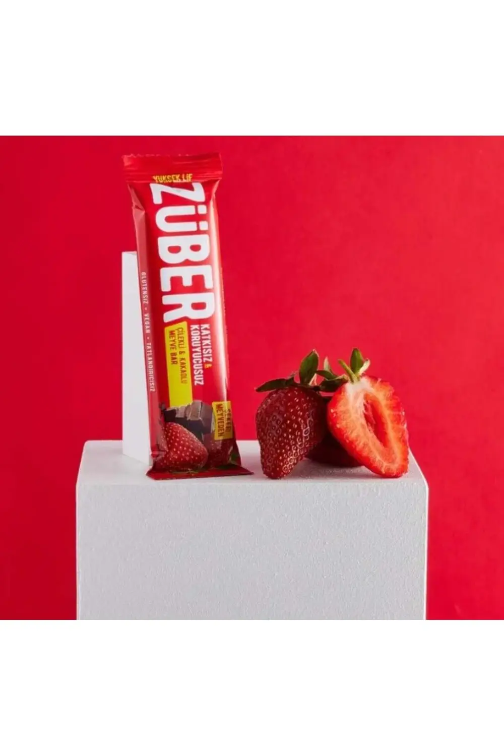 Meyve Barı 40 Gr Çilekli Kakaolu