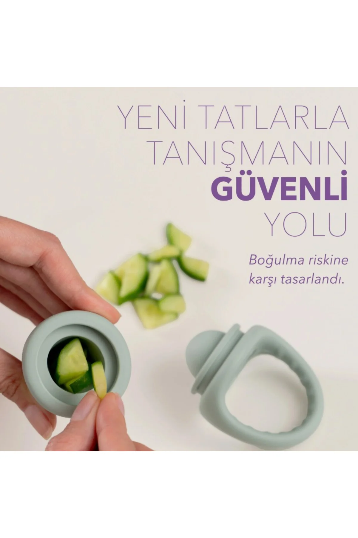 Meyve Sebze Gıda Emziği Mint
