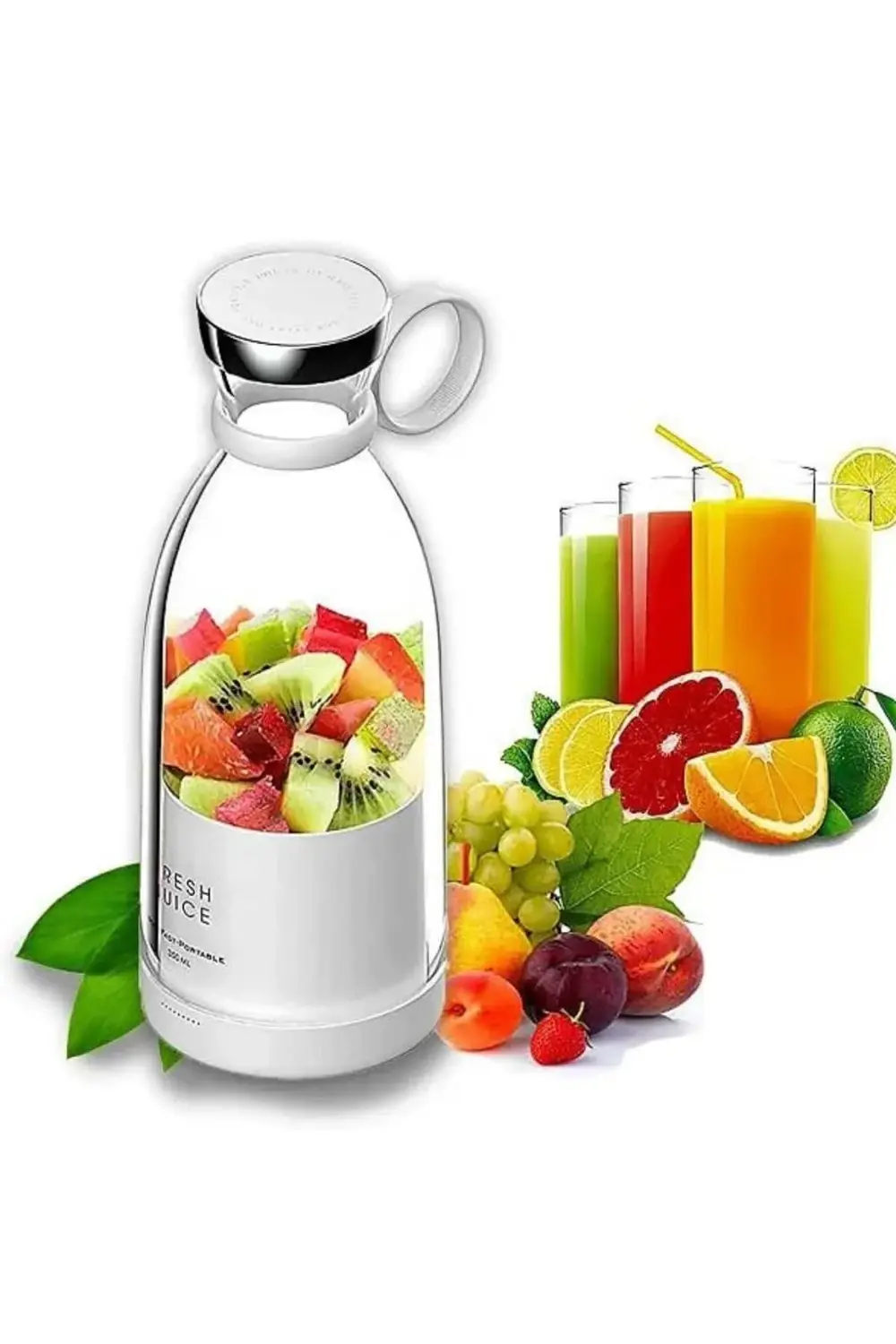 Meyve Sıkacağı Taşınabilir USB Elektrikli Blender Mini