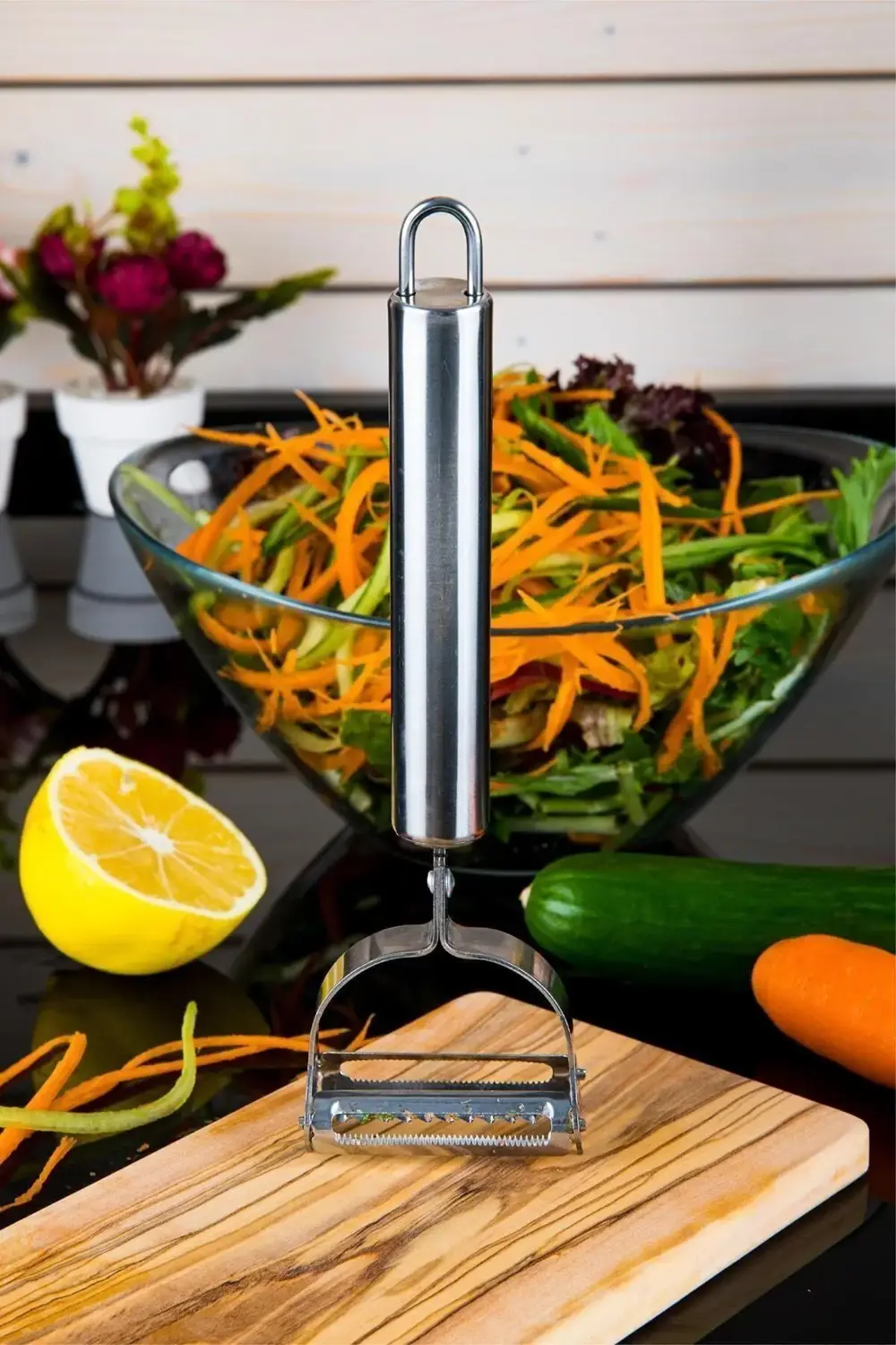 Meyve Ve Sebze Patates Soyacağı, Jülyen Doğrayıcı. Paslanmaz Çeli