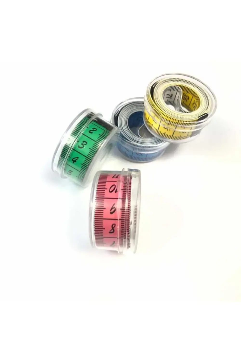 Mezura 150cm Koruma Kapaklı Terzi Mezurası Renkli – Dikiş Makines