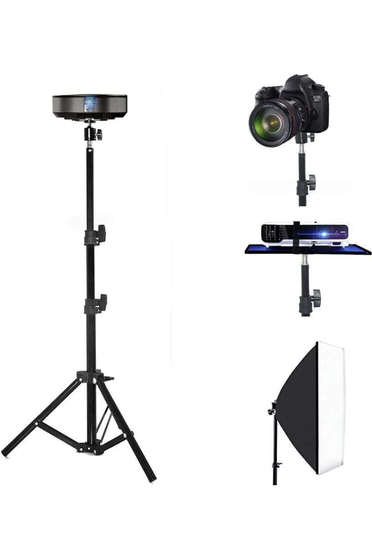 MF-3308 Profesyonel Tripod – 105 cm Ayarlanabilir Yükseklik, 360°
